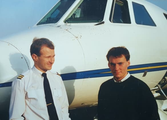 Richard Wärendh in 1992, the year Avipart was founded